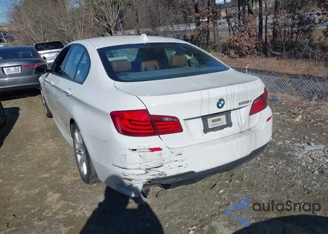 2013 BMW 528I z USA, uszkodzony, nr VIN WBAXG5C51DDY33641